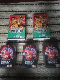 Lot Of One Piece Tcg New Sealed Items - Image 3