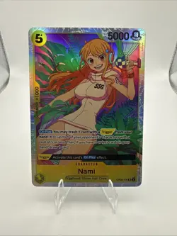 One Piece TCG Nami OP08-106 Two Legends Foil SR English - Image 1