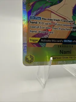 One Piece TCG Nami OP08-106 Two Legends Foil SR English - Image 4