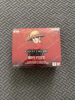One Piece OP-13: Carrying On His Will Booster Box SEALED NEW English - Image 1