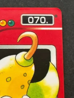 Weepinbell NO.070 Pokemon Zukan Pokedex mini card Pokemon Anime Japan Nintendo - Image 3