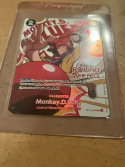 Round 1 Monkey D Luffy English One Piece Promo OP16-095 - Image 2
