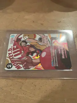 Round 1 Monkey D Luffy English One Piece Promo OP16-095 - Image 3