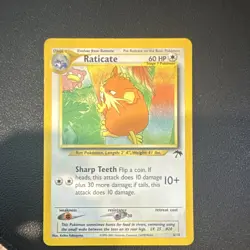 Pokemon Raticate 06/18 Regular Promo Southern Islands English 60 HP (2001) - Image 2