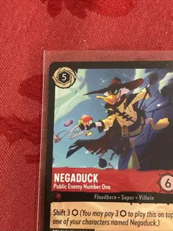 Disney Lorcana Winterspell - Negaduck - Public Enemy Number One - 116/204 - Image 3