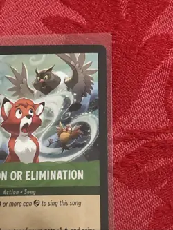 FOIL Disney Lorcana Winterspell - Education or Elimination - 97/204 FOIL - Image 2
