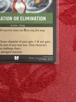 FOIL Disney Lorcana Winterspell - Education or Elimination - 97/204 FOIL - Image 5