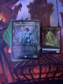 MTG EDH Zimone, Mystery Unraveler Landfall Commander Deck - Image 1