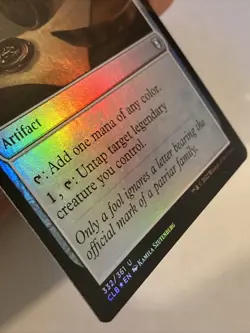 MTG Patriar's Seal *FOIL* Battle for Baldur's Gate 332 NM - Image 2