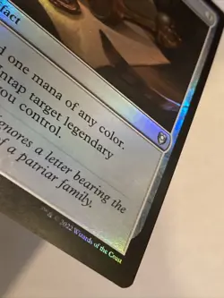 MTG Patriar's Seal *FOIL* Battle for Baldur's Gate 332 NM - Image 3