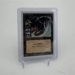 MTG: Dark Ritual, Revised, NM - Edition Black Common English Regular B - Image 1