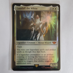 MTG Gandalf the White LTR #19 Foil NM Magic the Gathering - Image 1