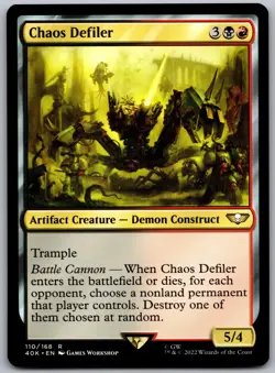Chaos Defiler 110 Universes Beyond: Warhammer 40,000 Magic: The Gathering LP - Image 1