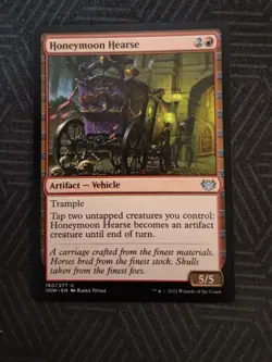 mtg honeymoon hearse innastrad: crimson vow - Image 1