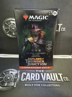 Outlaws of Thunder Junction: Commander Deck - Grand Larceny MTG Brand New Sealed - Image 1