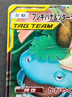 Venusaur & Snivy 001/064RR Pokemon card Nintendo Japanese Holo RARE - Image 2
