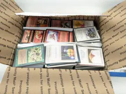 Vintage 90s-00s Magic The Gathering Cards Lot Full Medium Rate Box - Image 1