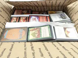 Vintage 90s-00s Magic The Gathering Cards Lot Full Medium Rate Box - Image 3