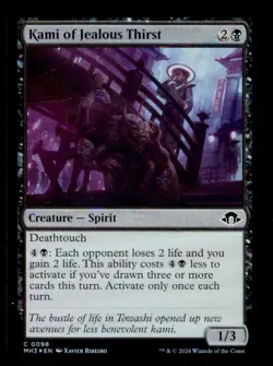 Kami of Jealous Thirst Foil C Modern Horizons 3 98 NM - Image 1