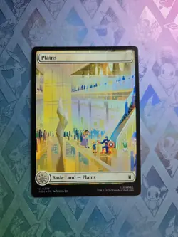 Plains (0278) 278 Land Marvel Super Heroes Magic: The Gathering Foil Near Mint - Image 1