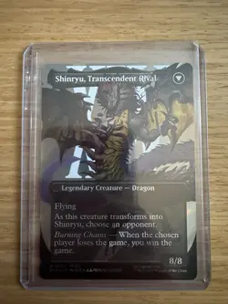 Zenos yae Galvus SURGE FOIL Shinryu Final Fantasy MTG NM 0529 - Image 2