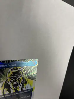 Bruce Banner Borderless Foil Card #0390 MTG LP - Image 3