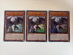 Yugioh Spirit of Yubel x 3 - 1st Edition Ultra Rare NM - Free Holo Card - B - Image 1
