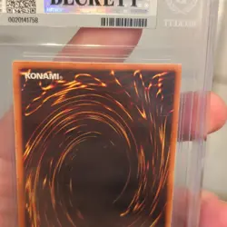 Konami Yu-Gi-Oh! Blue-Eyes White Dragon SDK-001 UR Foil BGS 7 Unlimited New Cert - Image 5