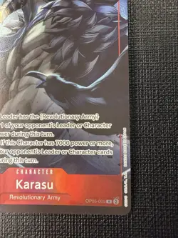 Bandai One Piece CCG Karasu OP05-005 Premium Collection Vol 2 - Image 5
