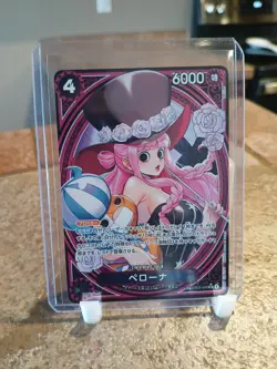 One Piece TCG Perona SP Alt Art Japanese EB03-045 SR Heroines Edition - Image 1