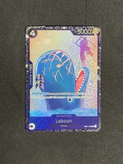 Laboon Treasure Cup Top 64 LP One Piece Championship Card English EB01-048 - Image 1