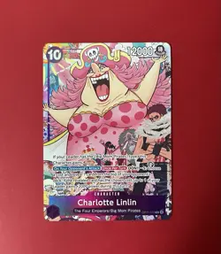 Bandai One Piece Card Game Charlotte Linlin OP11-073 Special Foil 12000 - Image 3