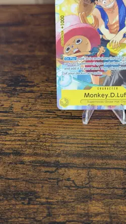 One Piece Monkey D. Luffy Full Art (OP10-111) Welcome Pack 2026 Vol. 1 Eng/NM - Image 4