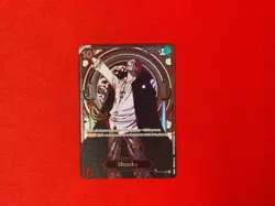 One Piece Shanks OP09-004 SP Silver Carrying On His Will English Trading Cards - Image 1