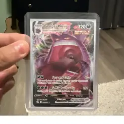 Pokemon Gengar VMAX Ultra Rare Holo 320HP Fusion Strike English TCG Card - Image 1