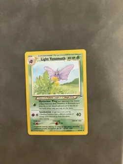 Light Venomoth 53/105 Uncommon Neo Destiny Pokemon Card LP - Image 1