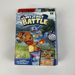 Pokemon TCG: My First Battle Box - 34 Cards Charmander Coin & Squirtle 820650852534 - Image 1