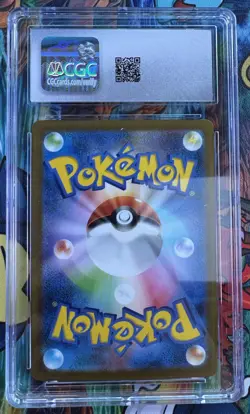 CGC 8.5 Scyther 123/165 Pokemon Card 151 Reverse Holo JP 2023 - Image 2