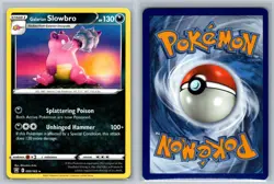 Galarian Slowbro 092/163 Rare Battle Styles Pokemon Card A007-012 Near Mint - Image 3