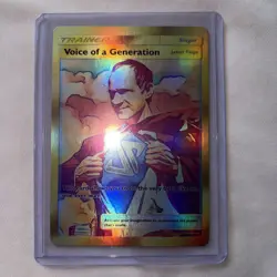 Jason Paige Promo Pokemon Card Voice of a Generation Trainer - Image 1