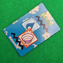 Slowbro 080 Bandai Carddass Zukan Chip Shooter 2 Vending Pokemon Mini Card LP - Image 4