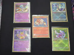 Radiant Gardevoir Alakazam Heatran Tsareena Hisuian Sneasler Pokemon 5 Card Lot - Image 1