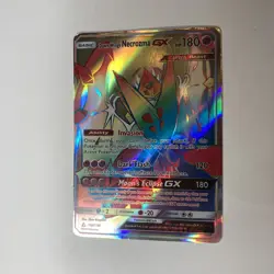 Dawn Wings Necrozma Gx Rainbow Rare Ultra Prism Pokemon Card - Image 2