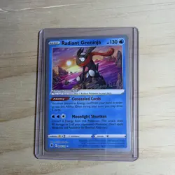 Pokemon TCG 5-Card Radiant Holo Lot Heatran Hawlucha Greninja - Image 4