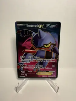 Toxicroak EX 102/106 Flashfire Full Art Ultra Rare Holo Pokemon Card - Image 1