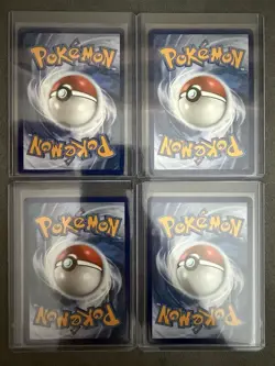 Pokemon TCG 4-Card Holo Lot w/ ex, Mega, English: Team Rocket Mewtwo, Persian - Image 2