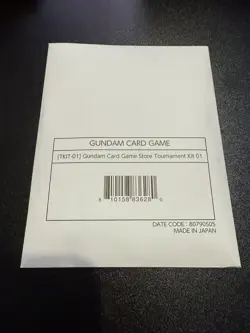 Gundam Card Game Store Tournament Kit TKIT-01 English NEW SEALED TCG - Image 1