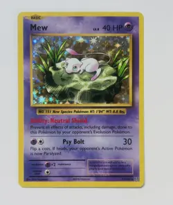 Pokemon Mew Evolutions 53/108 Rare Holo Card 40 HP Psy Bolt English 2016 - Image 1