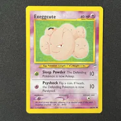 Exeggcute 64/105 Neo Destiny Pokemon Card - Image 2