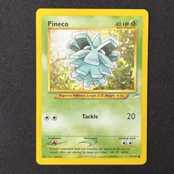 Pineco 77/105 Neo Destiny Pokemon Card - Image 2